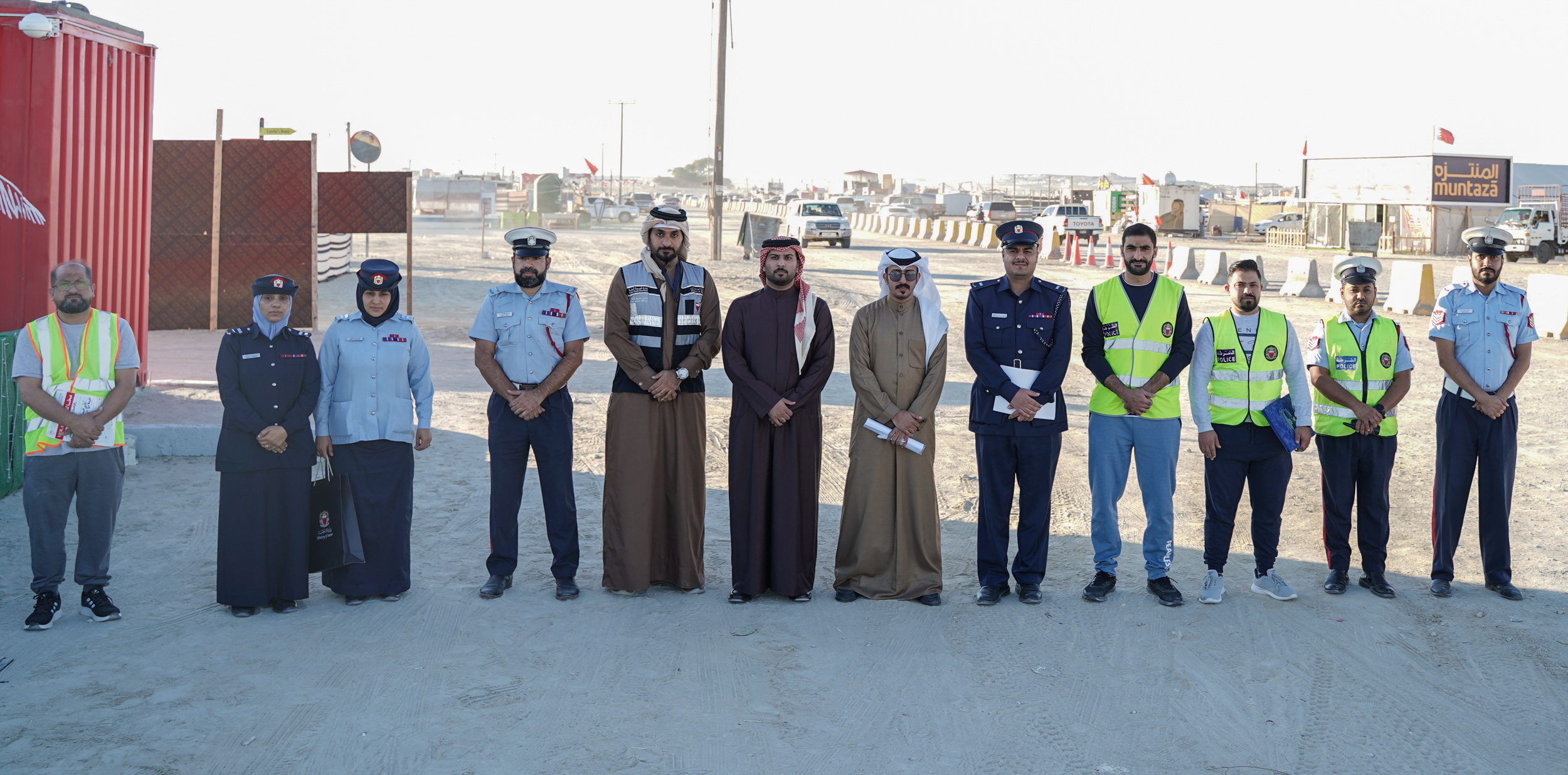 المحافظة الجنوبية: حملة توعوية مشتركة للتأكد من استيفاء المحال التجارية في البر لاشتراطات السلامة والصحة<